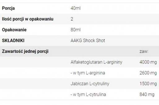 AAKG Shock - 80 мл - Feel You