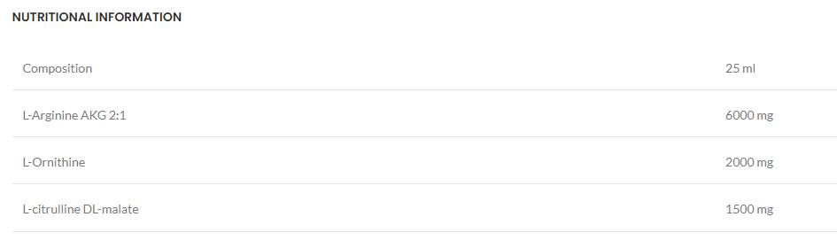 AAKG Shot 6000 mg - 20 x 25 мл - Feel You