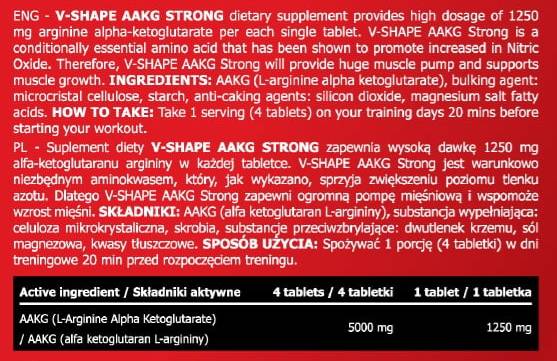 AAKG Strong 1250 mg - 150 Таблетки - Feel You