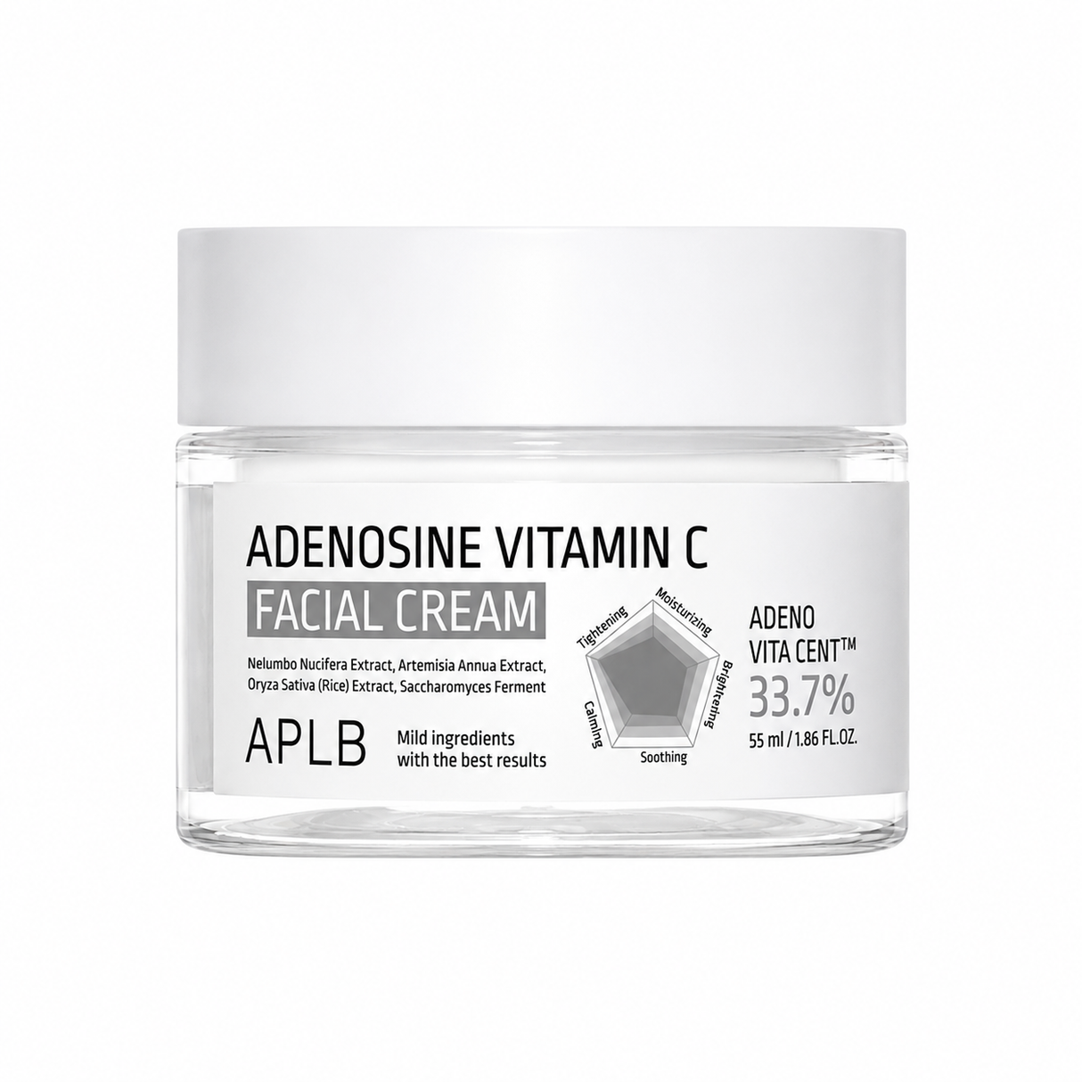 APLB - Adenosine Vitamin C Facial Cream, 55ml