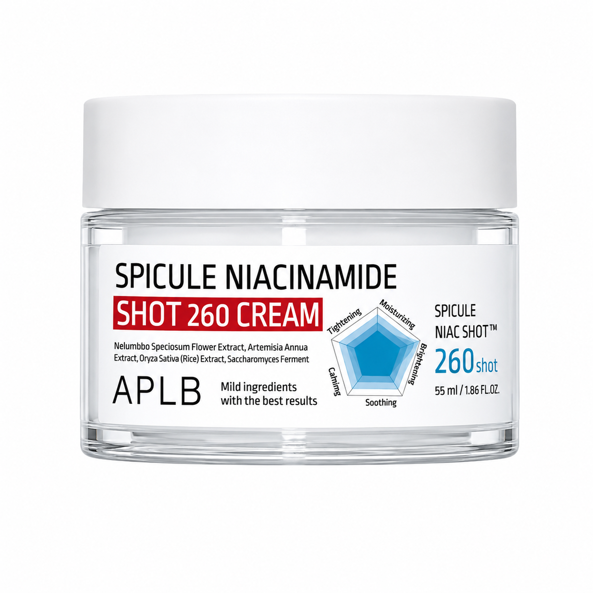 APLB - Spicule Niacinamide Shot 260 Cream, 55ml