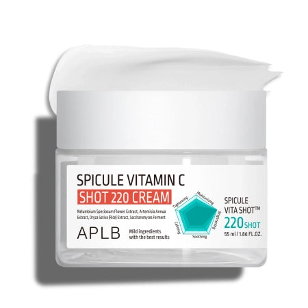 APLB - Spicule Vitamin C Shot 220 Cream - Microneedle Vitamin C Cream - 55ml - Feel You