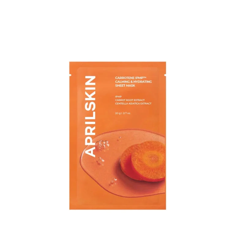 APRILSKIN - Carrotene IPMP Calming & Hydrating Sheet Mask - Feel You