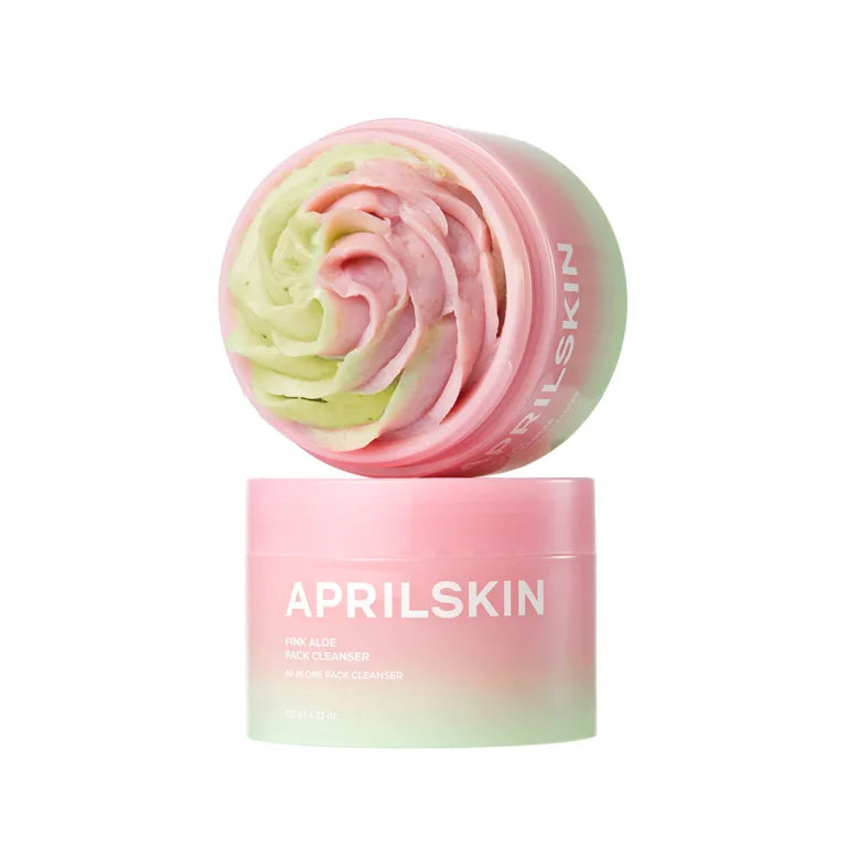 APRILSKIN - Pink Aloe Pack Cleanser, 120g - Feel You