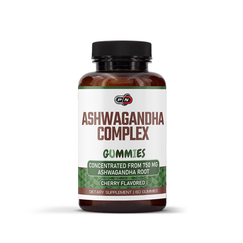 ASHWAGANDHA COMPLEX CHERRY FLAVORED - 60 gummies - Feel You