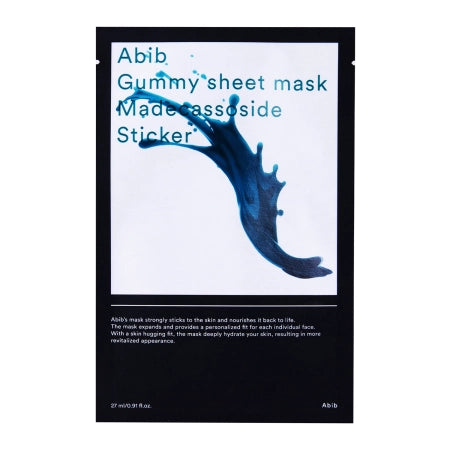 Abib - Gummy Sheet Mask Madecassoside Sticker - Moisturizing Sheet Mask - 27ml - Feel You