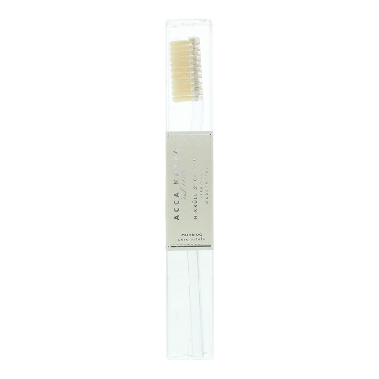 Acca Kappa, Soft Natural Bristles, Toothbrush - Feel You
