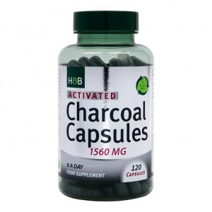 Активен въглен (Activated Charcoal) 1560мг 120 капсули - Feel You