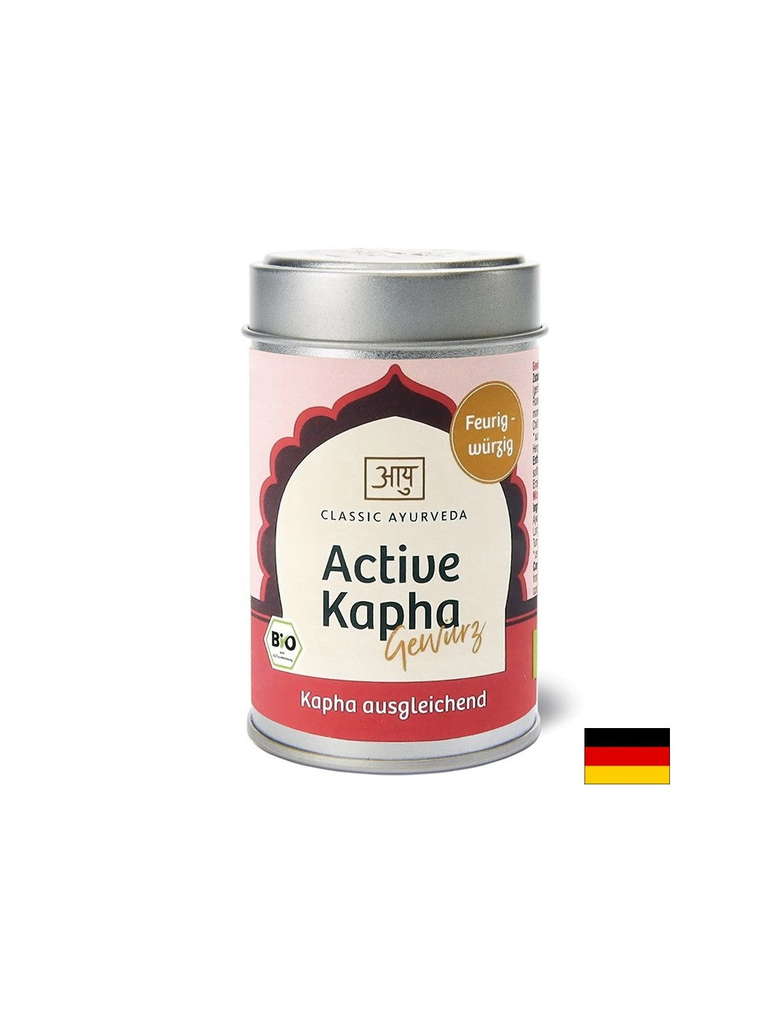 Био подправки – аюрведична смес Active Kapha - За хармонизиране на кафа доша, 50 g - Feel You