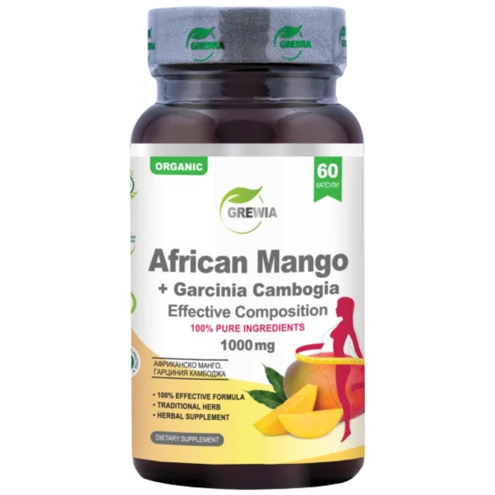 African Mango + Garcinia Cambogia 1000 mg - 60 капсули - Feel You