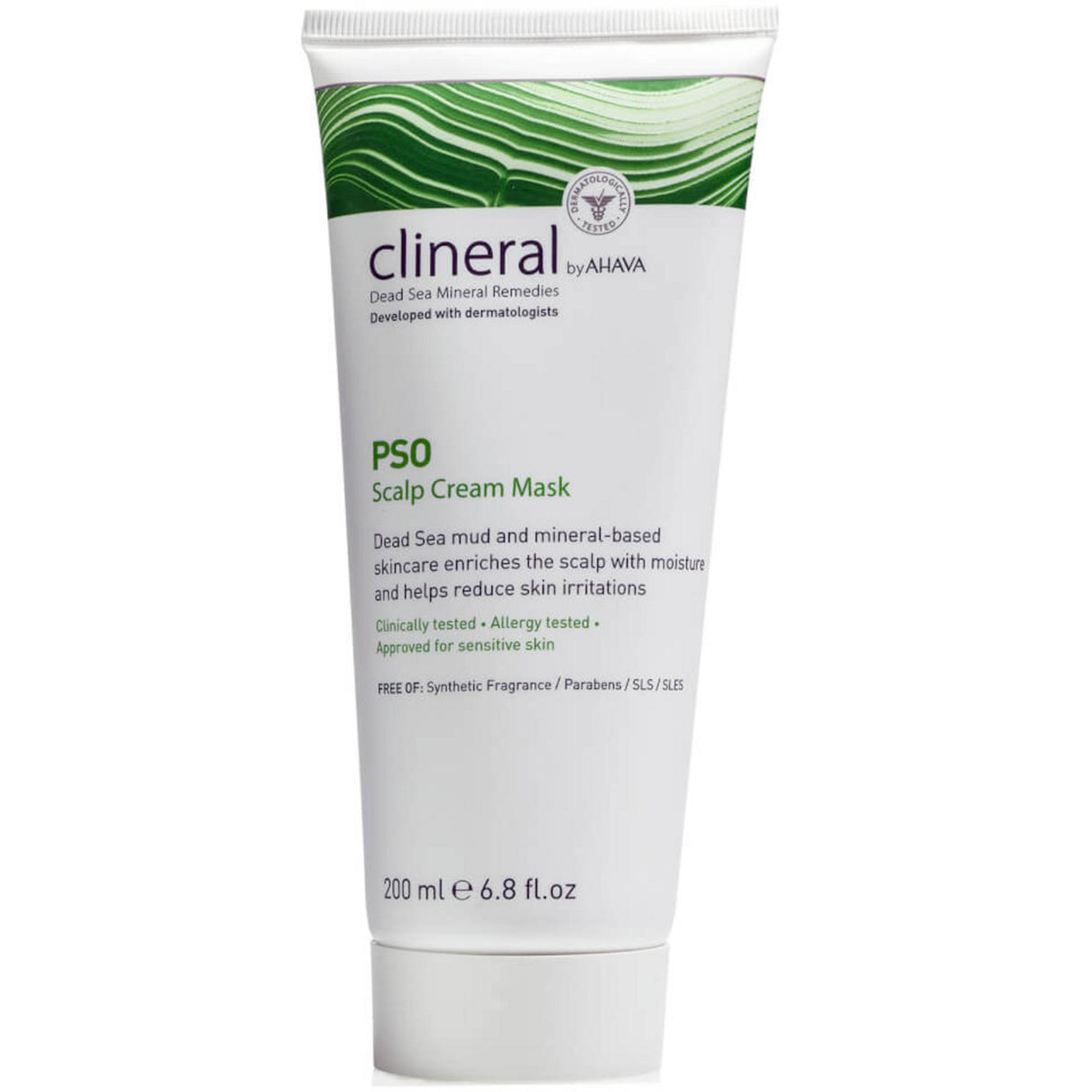 Ahava, Clineral Pso, Anti-Irritation, After Shower, Cream Mask, Scalp, 200 ml - Feel You