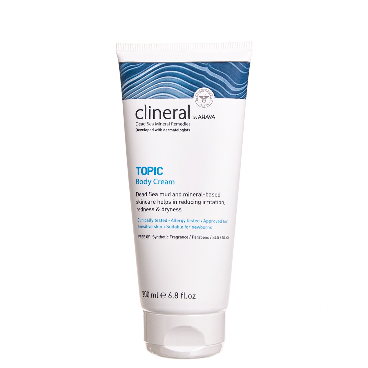Ahava, Clineral Topic, Dead Sea minerals, Anti-Irritation, Body Cream, Body, 200 ml - Feel You