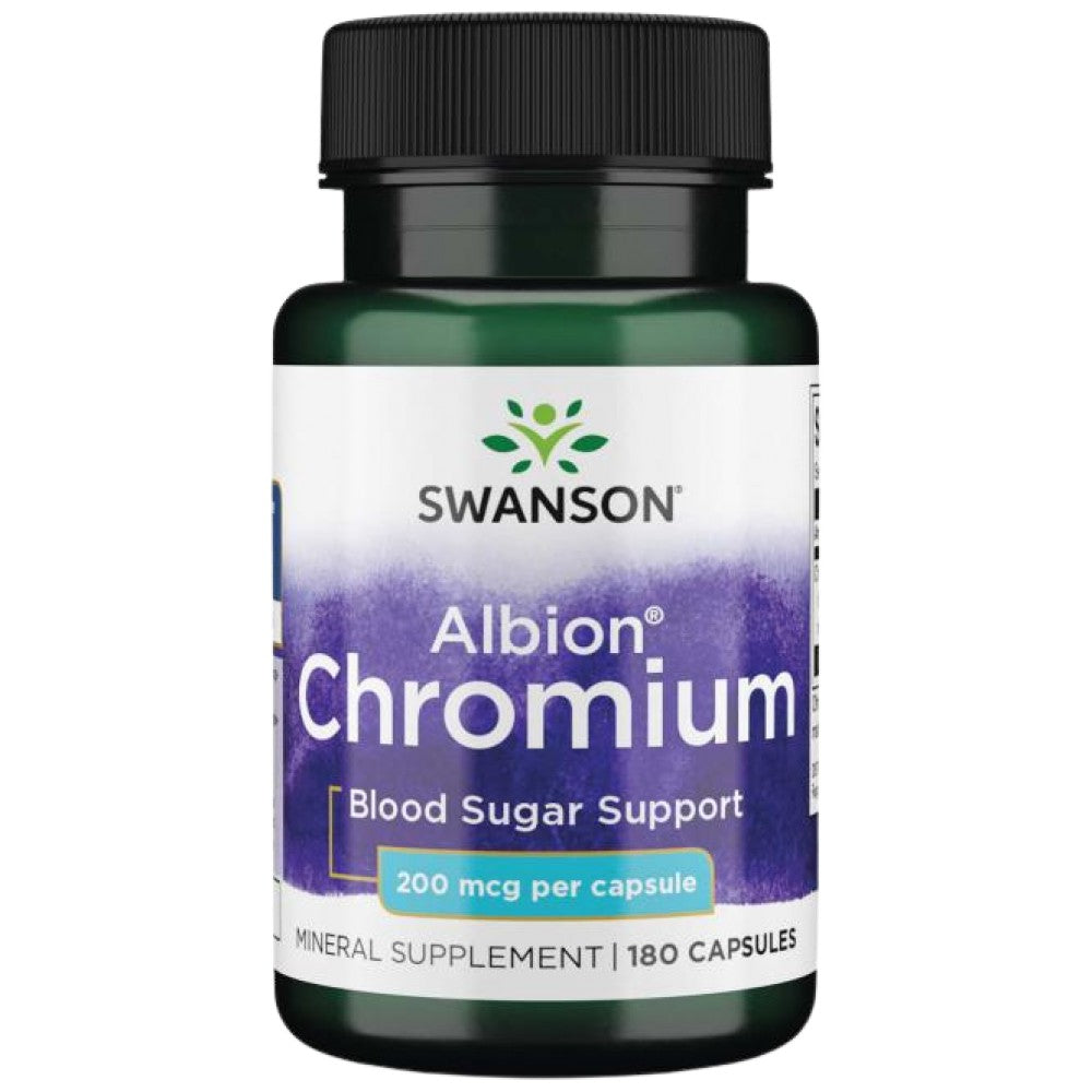 Albion Chelated Chromium 200 mcg 180 капсули - Feel You
