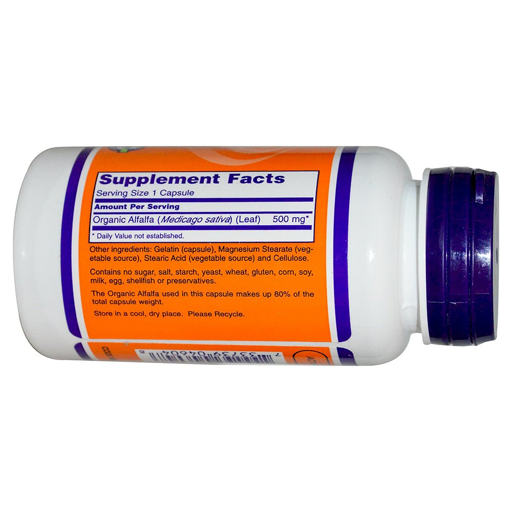 Alfalfa Leaf (Люцерна) 500 МГ - 100 Капсули - Feel You