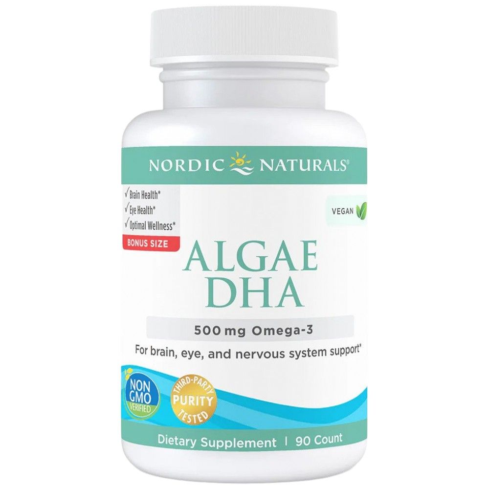 Algae DHA 500 mg - 90 Гел капсули - Feel You