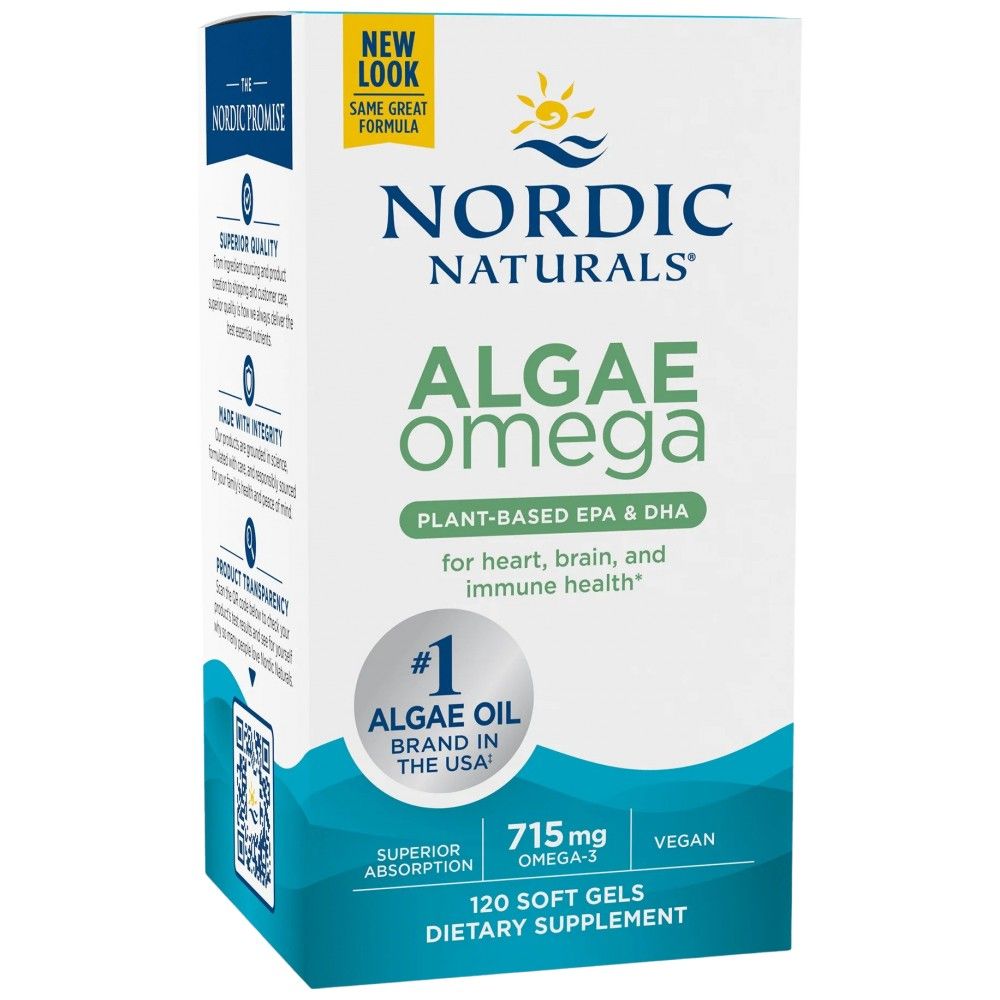 Algae Omega 715 mg - 120 Гел капсули - Feel You