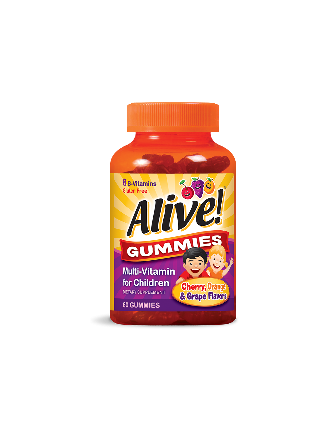 Alive! Multi-vitamin For Children Gummies / Алайв! Мултивитамини за деца x 60 желирани таблетки Nature’s Way - Feel You