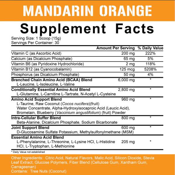 All Day You May | Natty BCAA 10:1:1 Ratio 450 грама - Feel You