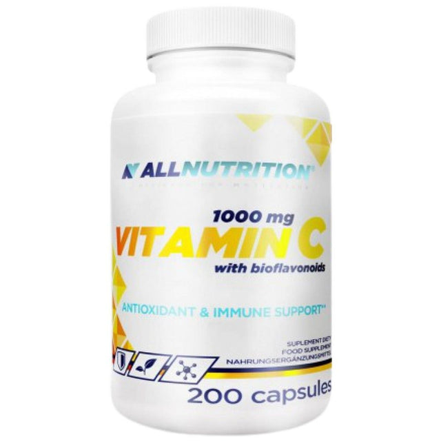 Vitamin C 1000 mg | with Bioflavonoids - 200 капсули - Feel You