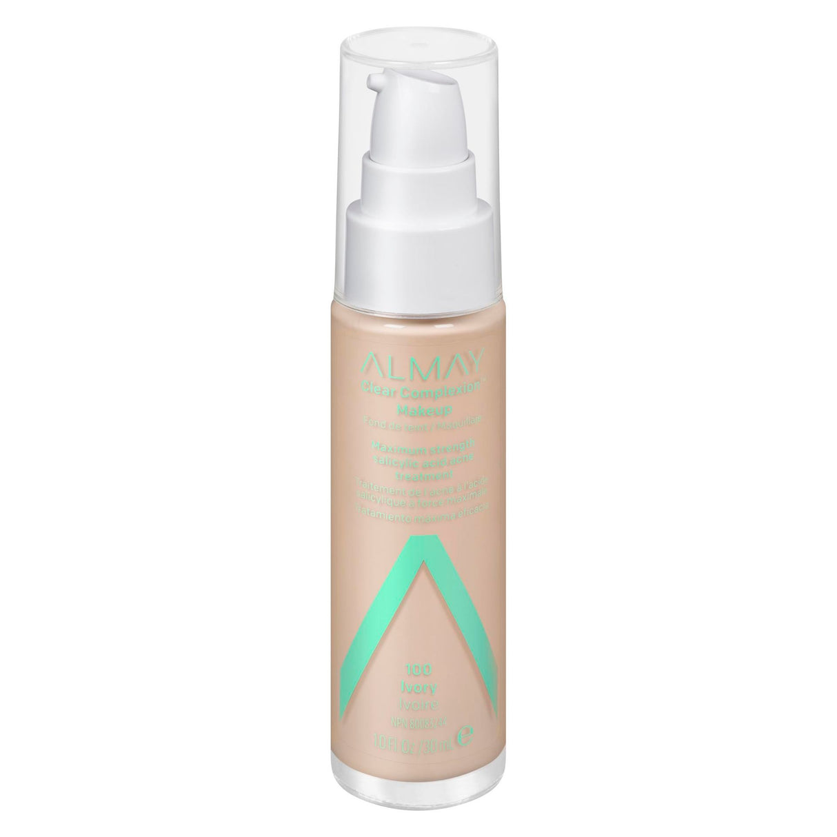 Almay, Clear Complexion, Salicylic Acid, Liquid Foundation, 100, Ivory, 30 ml - Feel You
