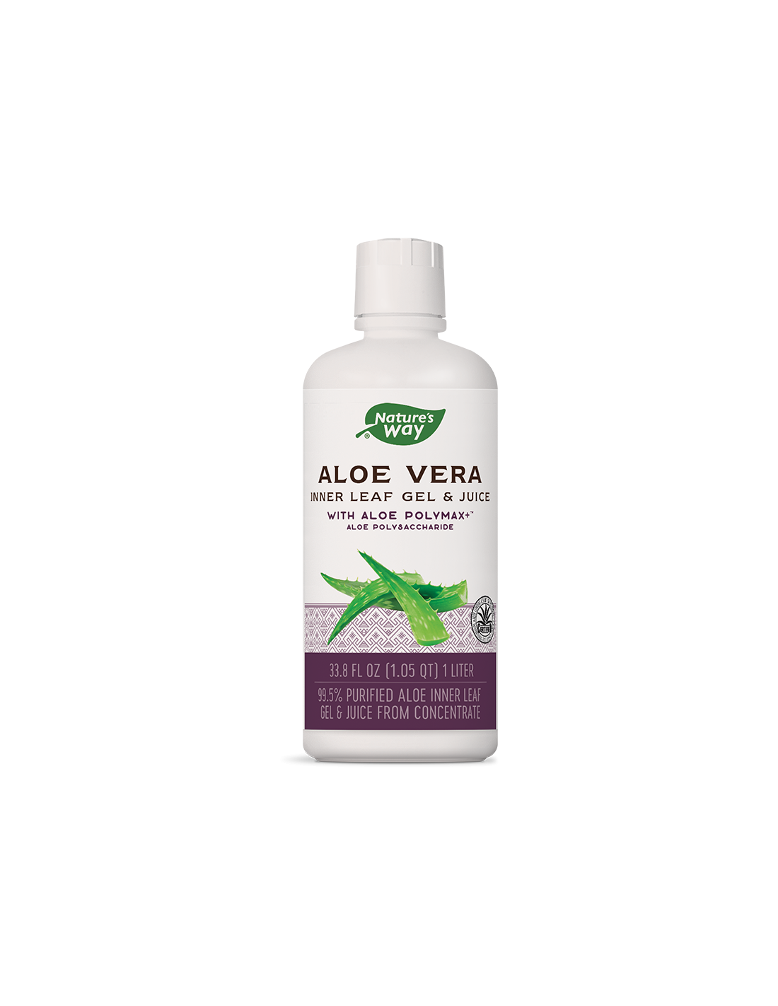 Aloe Vera Inner Leaf Gel & Juice 99.5% / Алое Вера Гел и сок x 1L Nature’s Way - Feel You