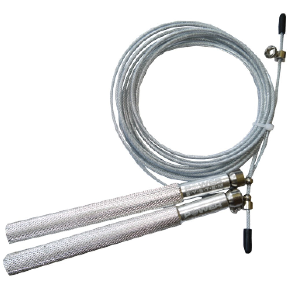 Aluminium Ultra Jump Rope - Silver - Feel You