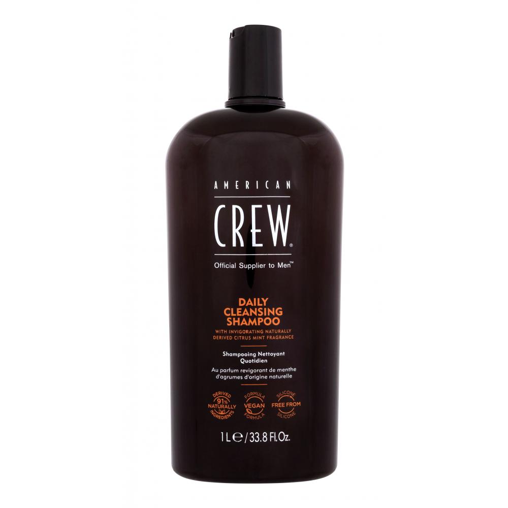 American Crew, Daily Cleansing, Hair Shampoo, For Revitalisation, 1000 ml - Feel You