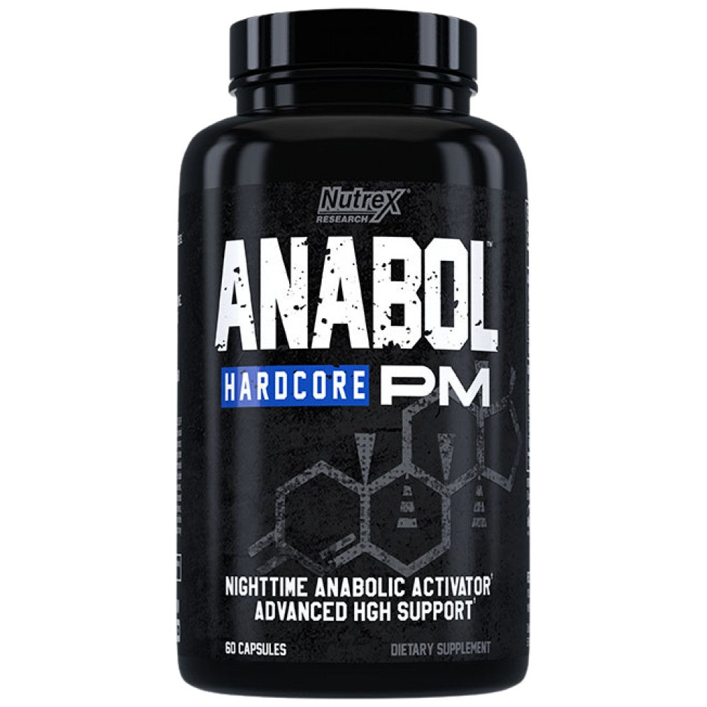 Anabol Hardcore PM | Nighttime Anabolic Activator & Advanced HGH Support - 60 капсули - Feel You