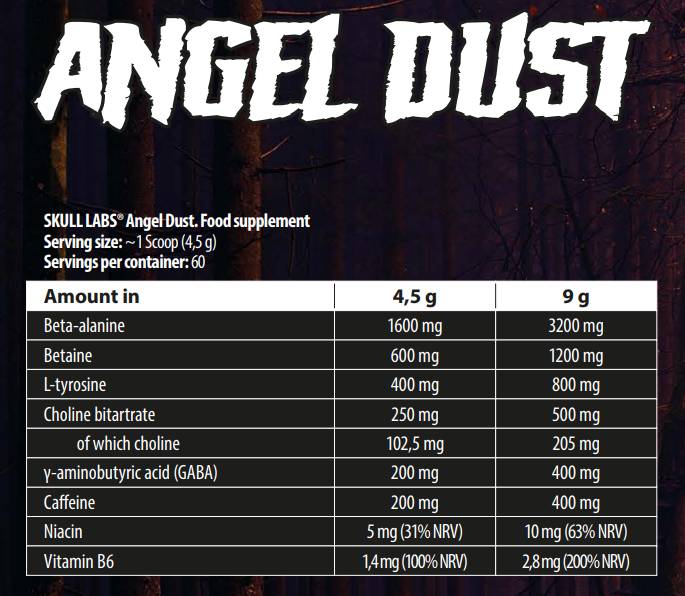 Angel Dust Pre-Workout / Next-Gen Energizer - 270 грама - Feel You