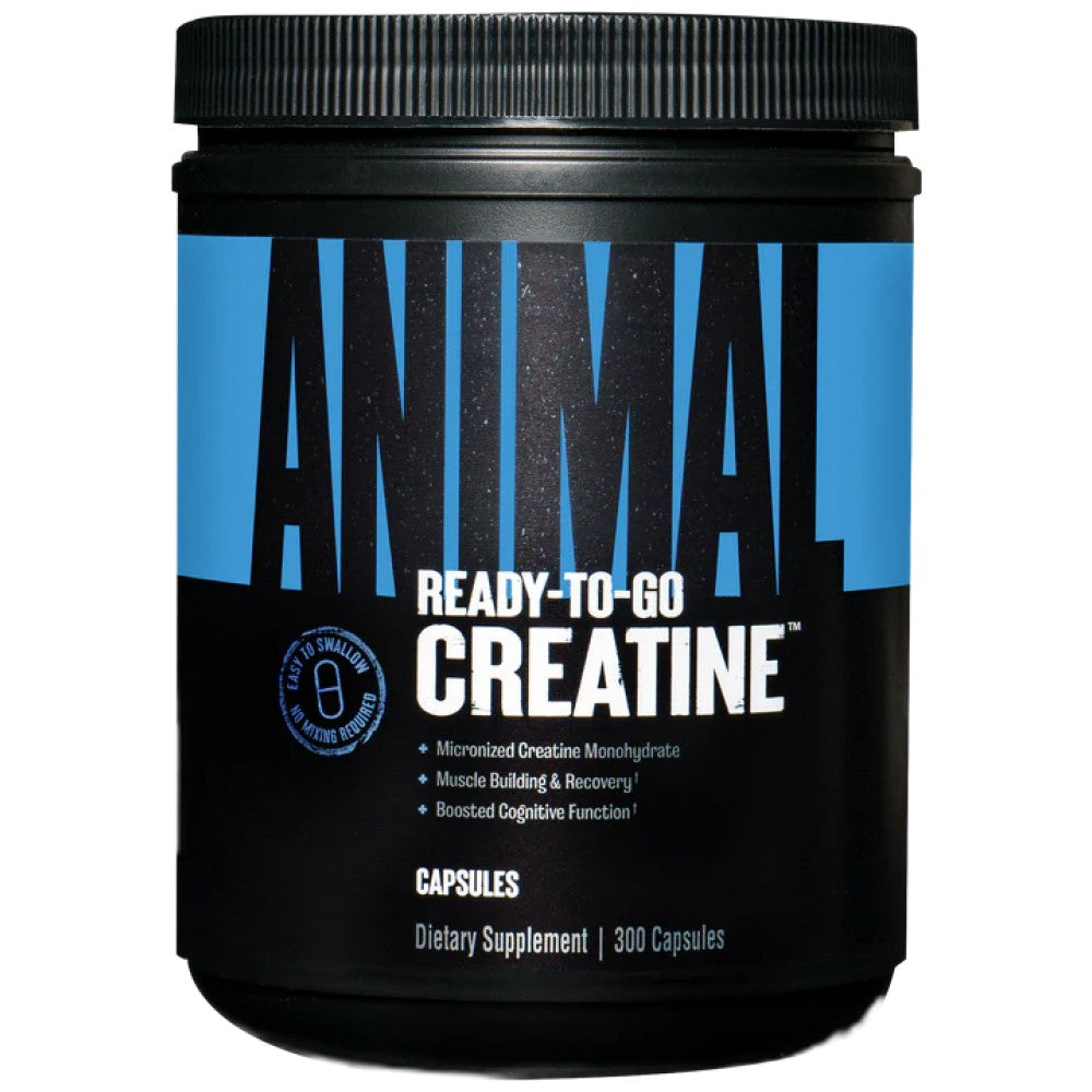 Animal Creatine Micronized Capsules - 300 капсули - Feel You