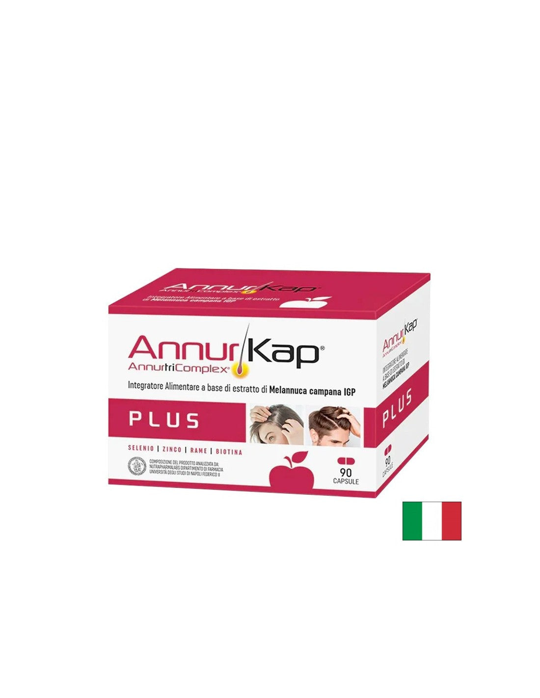 За укрепване и растеж на косата - AnnurKap® Plus, 90 капсули - Feel You