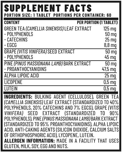 AntiOxidant Femina - 60 Таблетки - Feel You