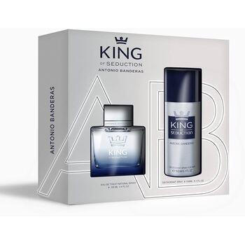 Antonio Banderas - King Of Seduction Dárková sada EDT 100 ml a deospray - 100ml - Feel You