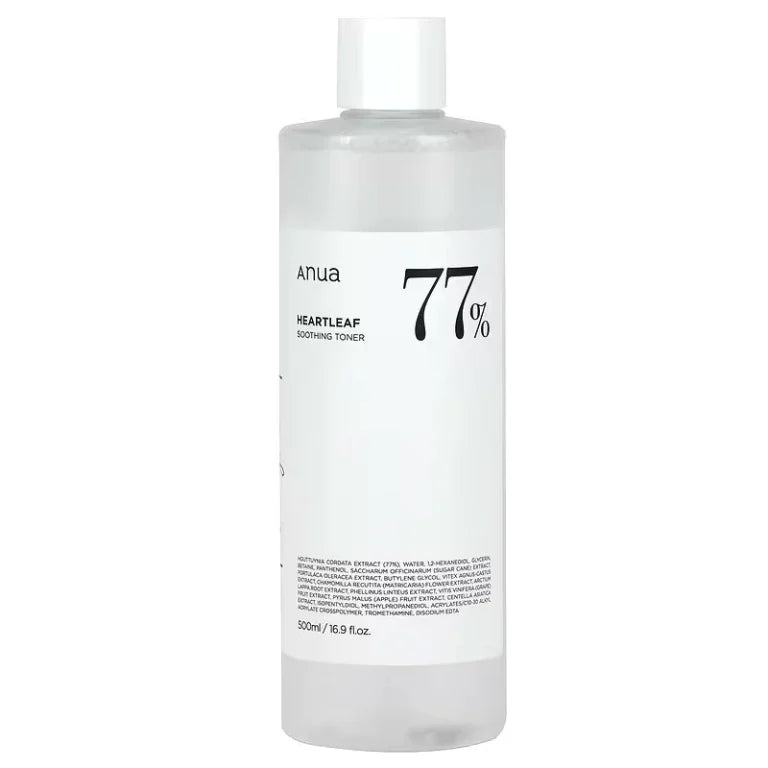 Anua - Heartleaf 77% Soothing Toner, 500ml - Feel You