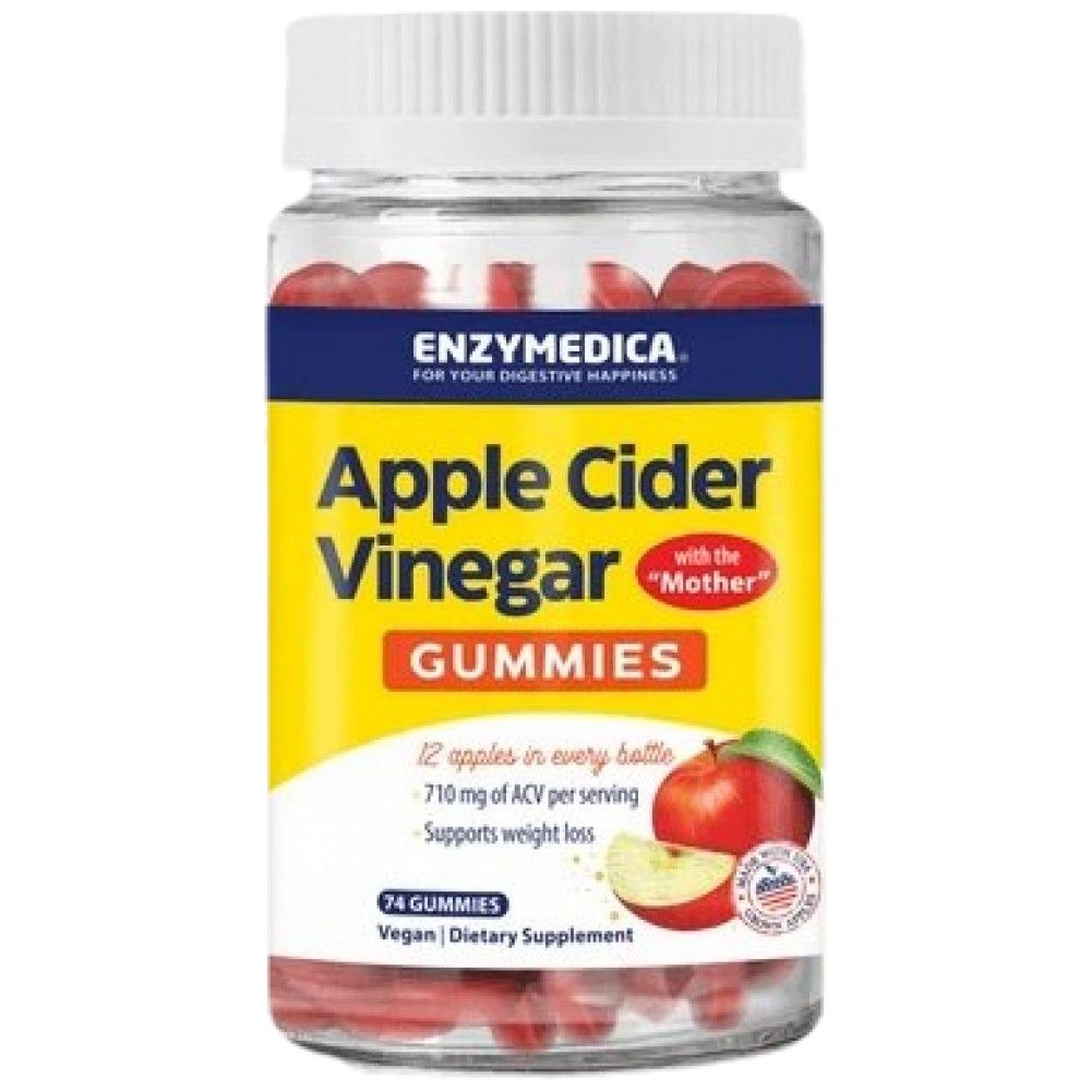 Apple Cider Vinegar Gummies - 74 желирани бонбони - Feel You
