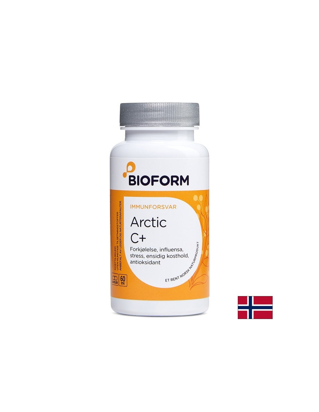 Имунитет - Витамин С (натурален) - Arctic C+, 200 mg х 60 капсули - Feel You