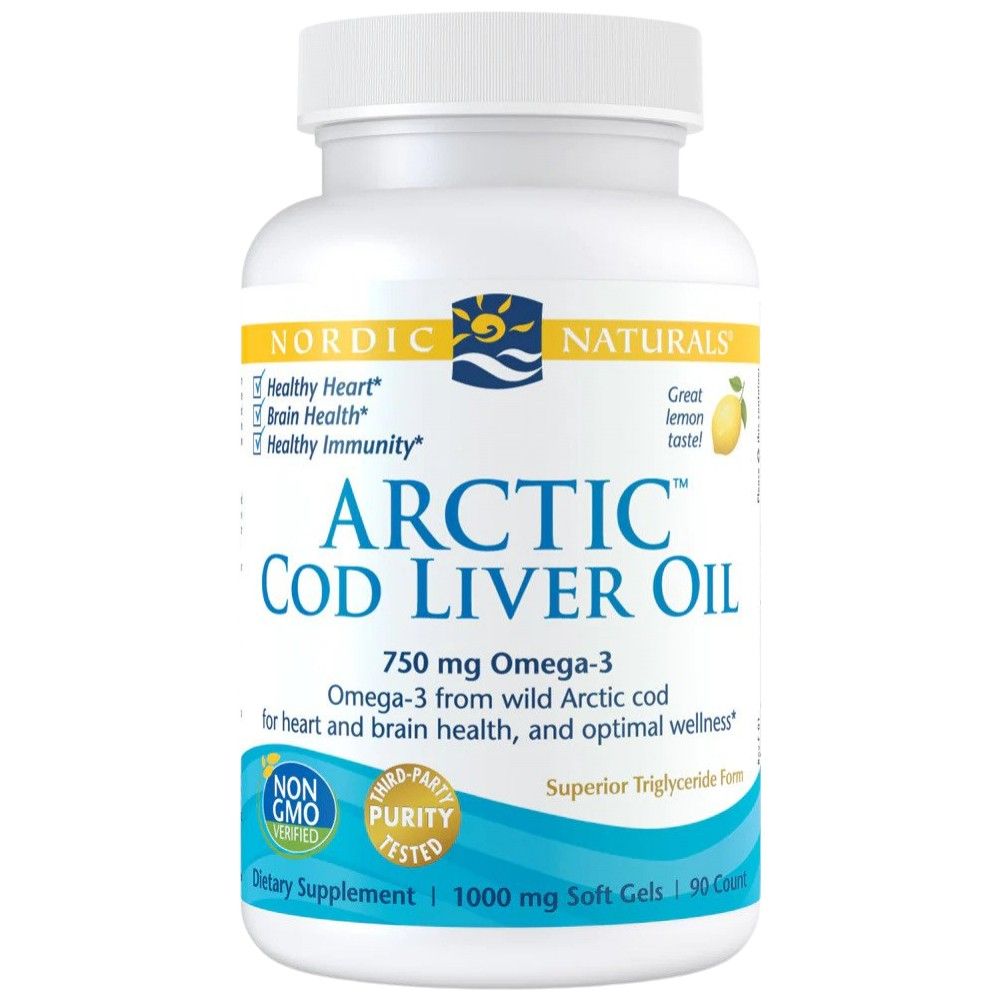 Arctic Cod Liver Oil 750 mg - 90 Гел капсули - Feel You