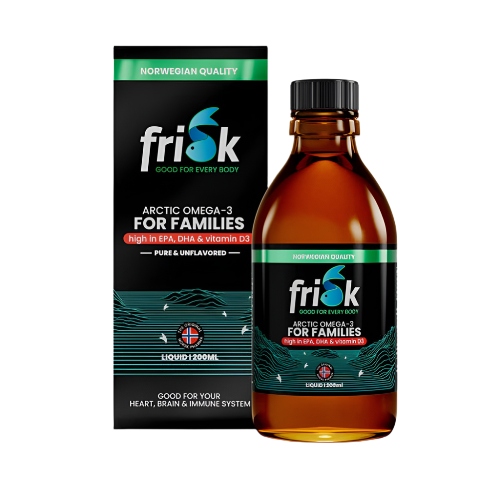 Arctic Liquid – Течни Омега-3 – Натурален вкус / 100% Дива Треска от Норвегия – 200 мл - Feel You