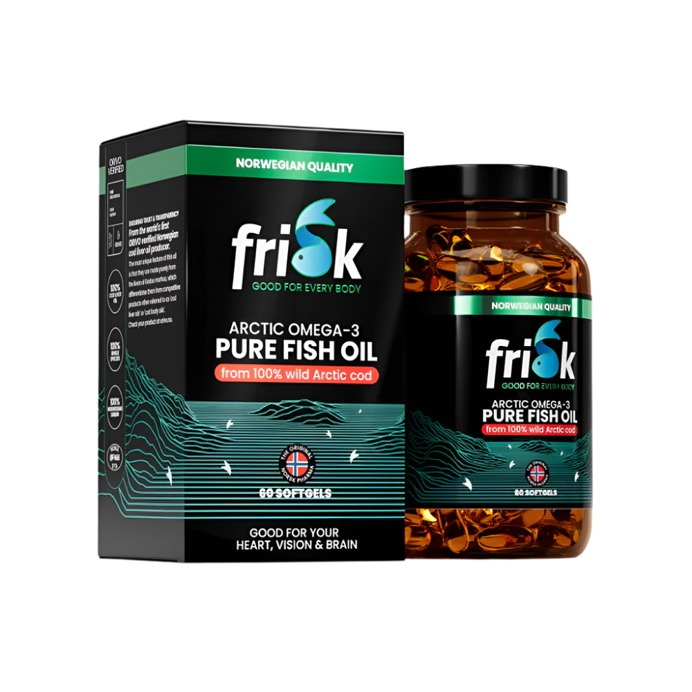 Arctic Pure – Омега-3 от 100% Дива Арктическа Треска – 60 Капсули - Feel You