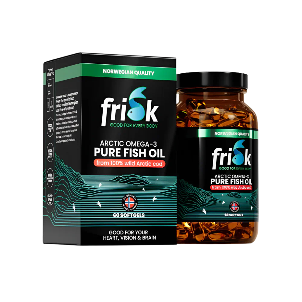Arctic Pure – Омега-3 от 100% Дива Арктическа Треска – 60 Капсули - Feel You