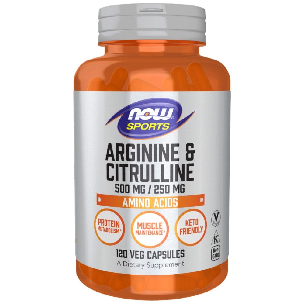 Arginine & Citrulline - 240 капсули - Feel You