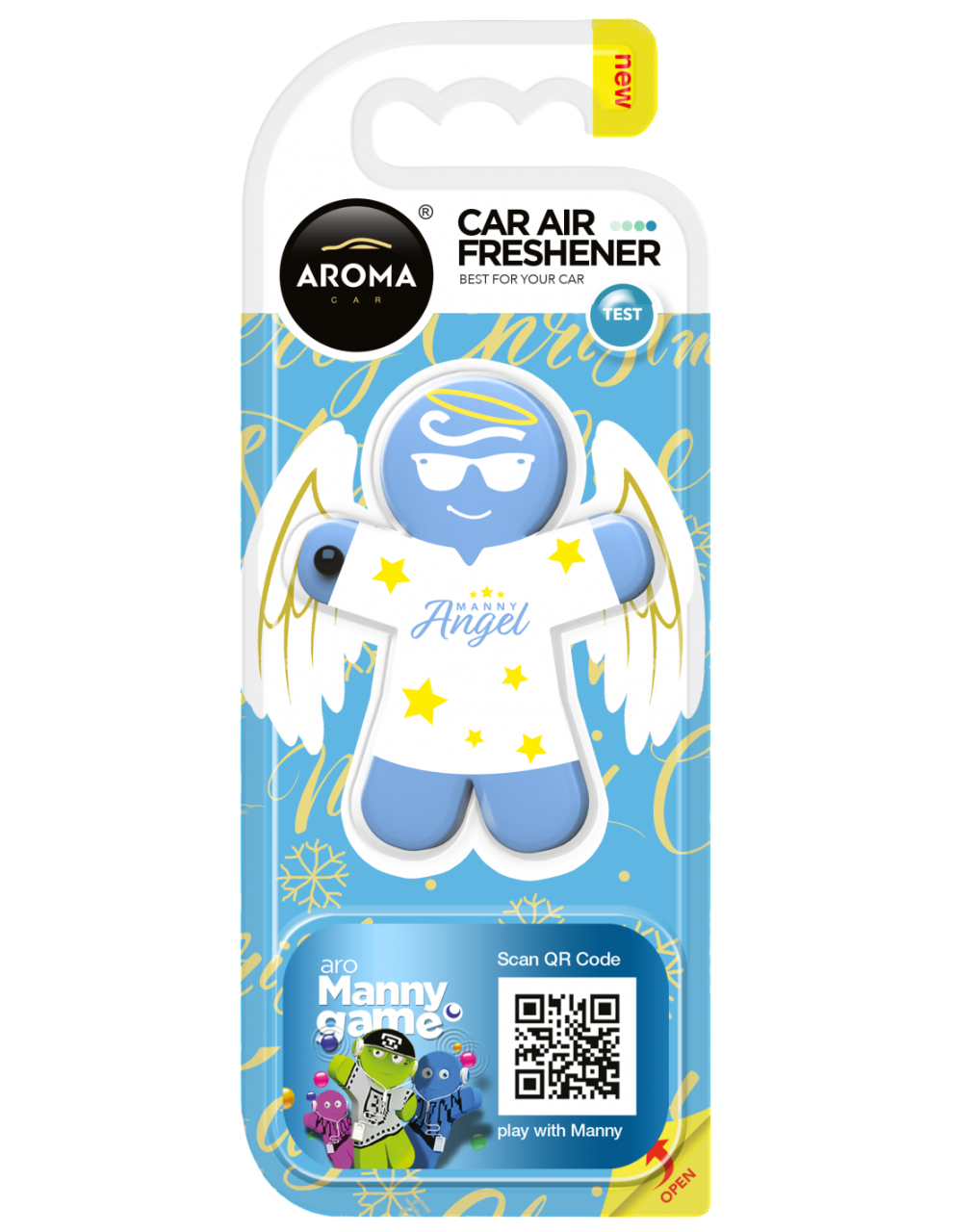 Aroma Car, Xmas Angel, Car Air Freshener - Feel You