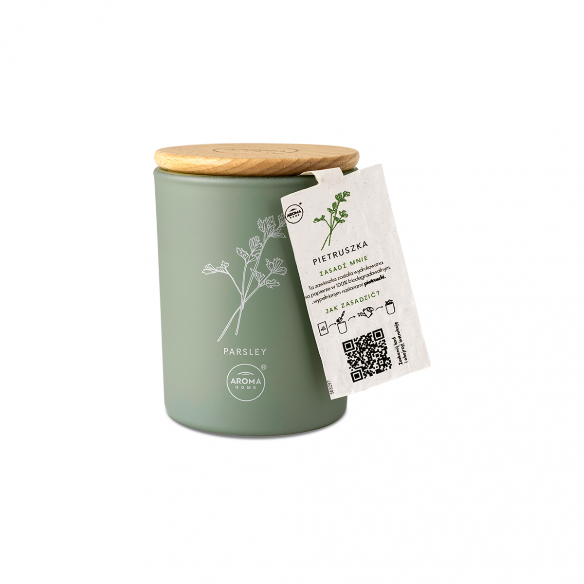 Aroma Home, Parsley, Scented Candle, 150 g - Feel You