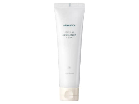 Aromatica - Soothing Aloe Aqua Cream - Natural Moisturizing Face and Body Cream with Aloe Vera - 150g - Feel You