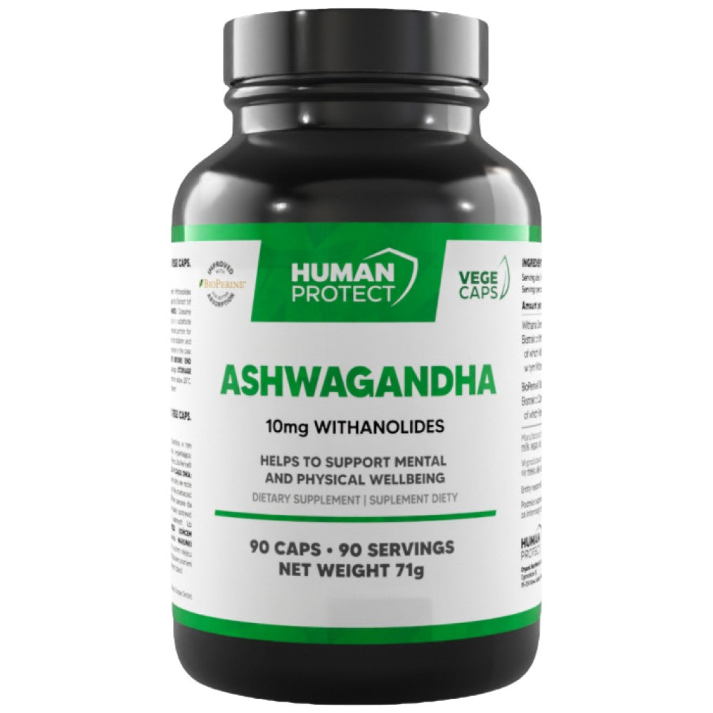 Ashwagandha 666 mg | with 1.5% Withanolides - 90 капсули - Feel You