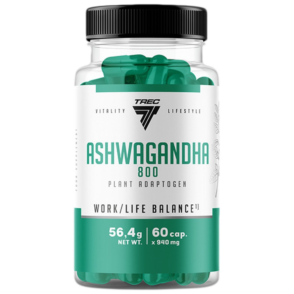 Ashwagandha 800 | Plant Adaptogen - 60 капсули - Feel You