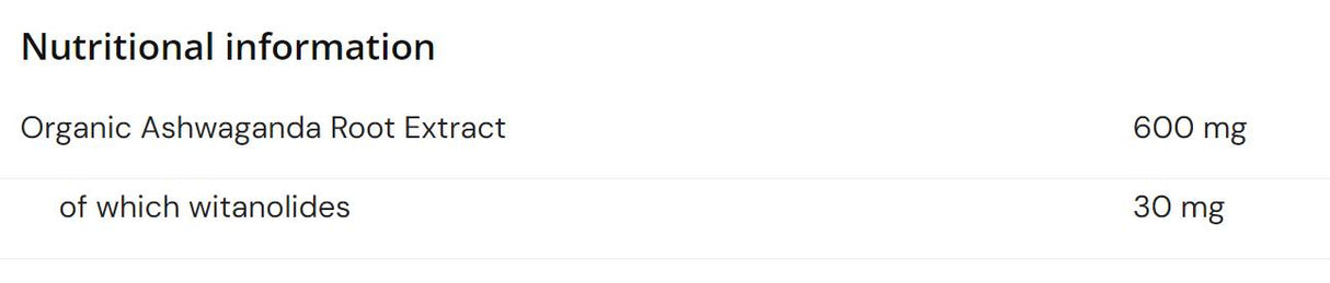 Ashwagandha KSM-66 600 mg - 60 капсули - Feel You