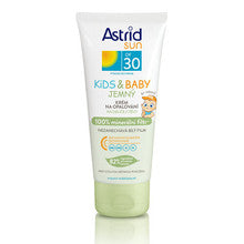 Astrid - Sun OF 30 Kids & Baby - Gentle sunscreen for children 100% mineral filter - 100ml - Feel You