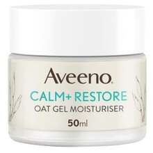 Aveeno - Calm + Restore Oat Gel Moisturiser - Zklidňující a hydratující pleťový gel - 50ml - Feel You