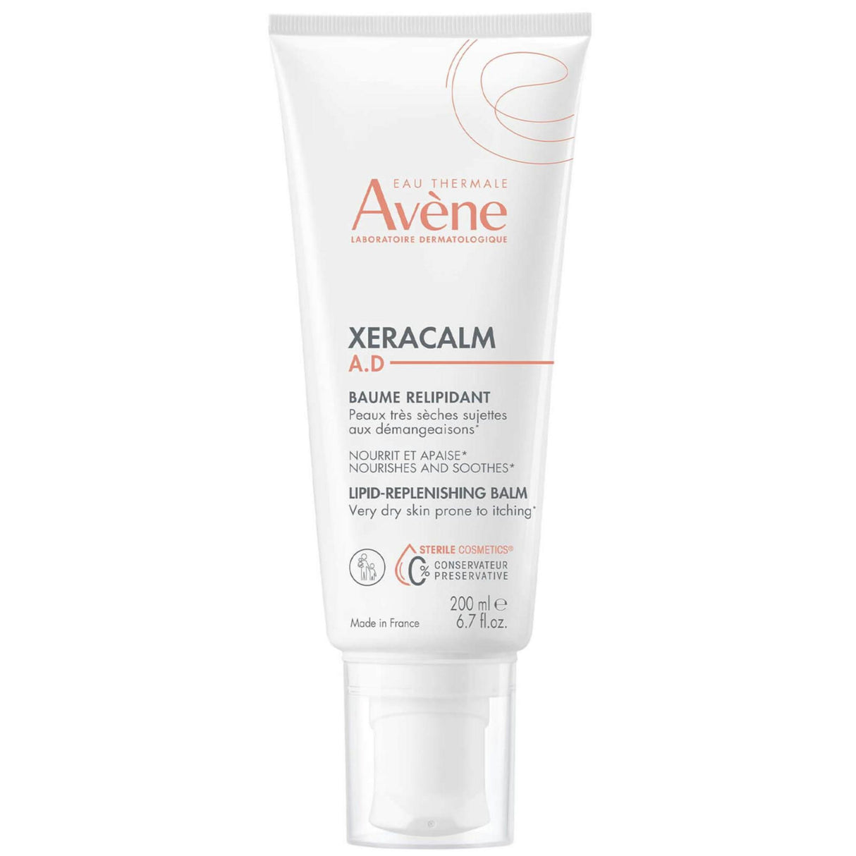 Avene, XeraCalm A.D, Nourishing, Before, Balm, For Face, 200 ml - Feel You